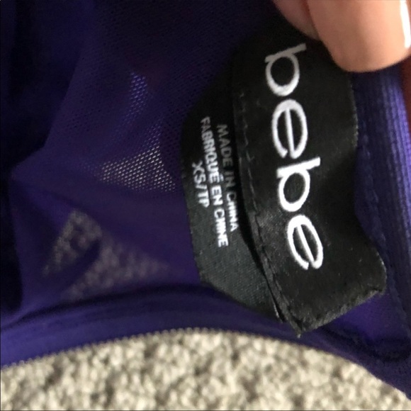 ❌SOLD❌Bebe Purple Bodycon Dress - Picture 5 of 6